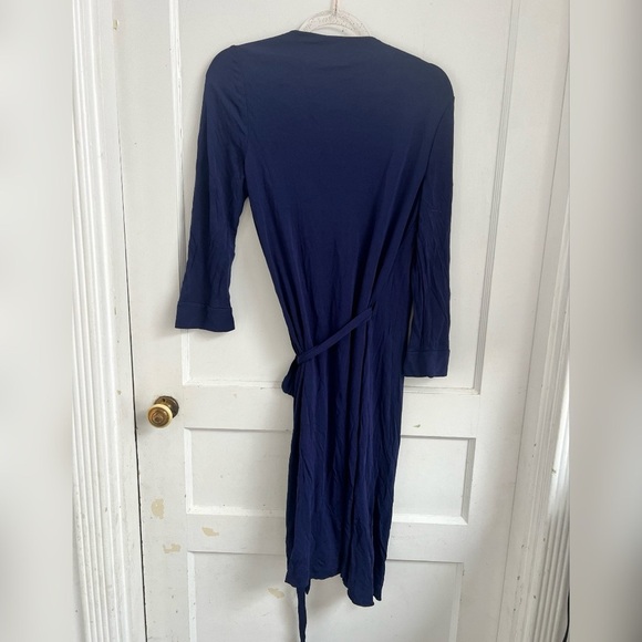 Diane Von Furstenberg Navy Wrap Dress $578 Size 6 - Picture 5 of 5